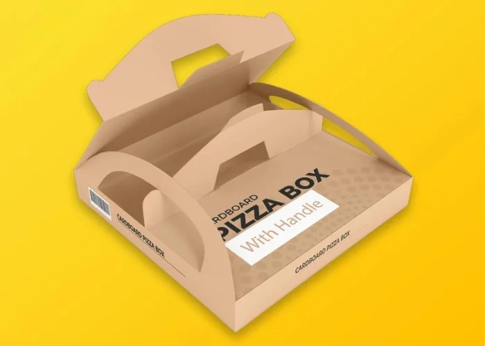 Custom unique shaped pizza boxes for memorable branding.